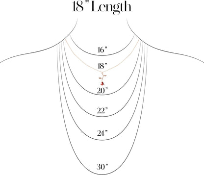 Necklaces for Women, Gold Necklace for Women Rose Necklace with Pendant, Aesthetic Necklace, Preppy Jewelry, Trendy Jewelry, Cute Necklaces for Teens and All Women Necklace